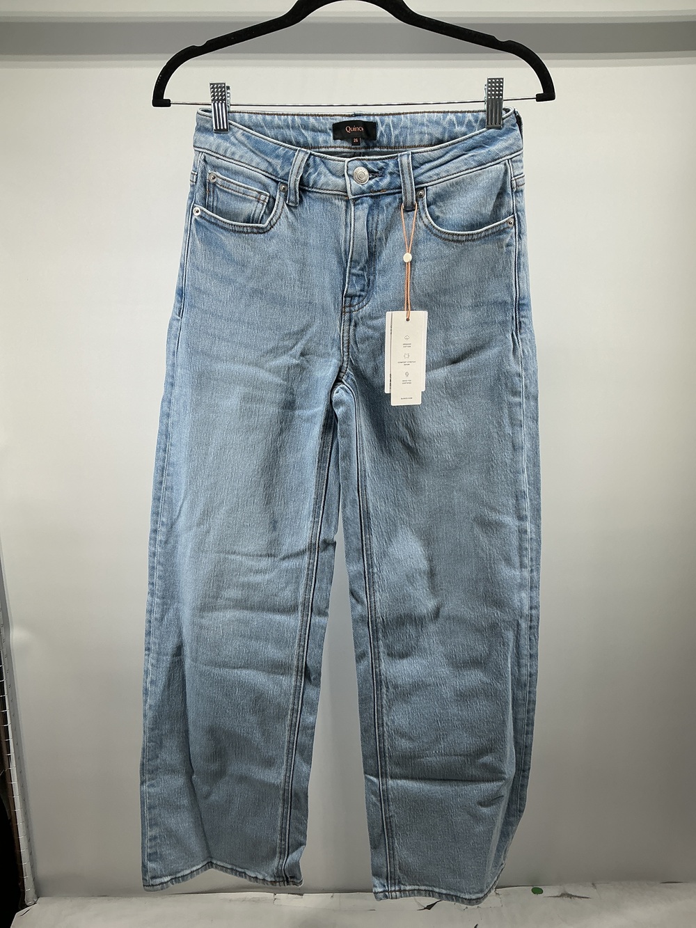 Luna Stretch Relaxed Straight Jeans - 28"